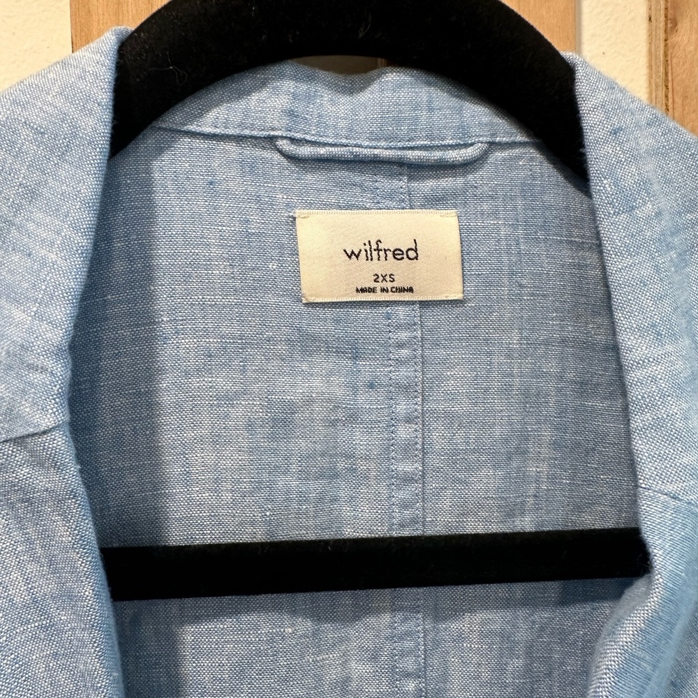 Aritzia Button Down Linen Shirt - image 2